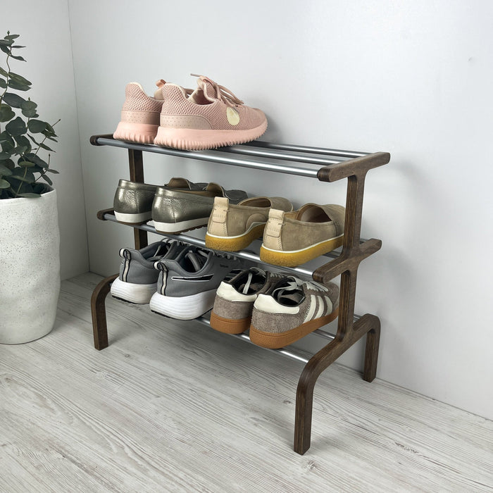 3 - Shelf Freestanding Shoe Rack - Image 5