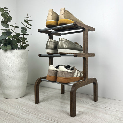 3 - Shelf Freestanding Shoe Rack - Image 1