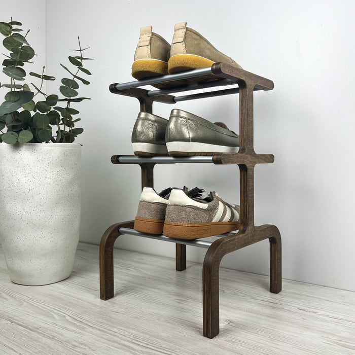 3 - Shelf Freestanding Shoe Rack - Image 1