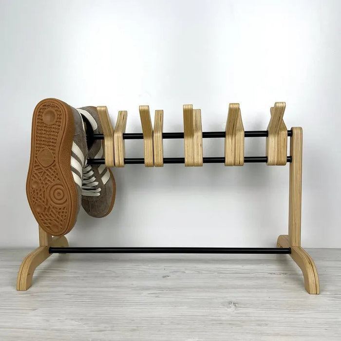 6 Pair Shoe Holder Organizer - EvenWood