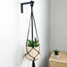 Black Wooden Plant Bracket | 4" x 6" - Image 1