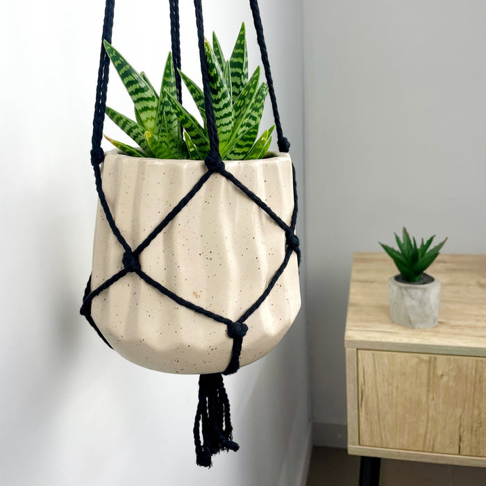 Black Wooden Plant Bracket | 4" x 6" - Image 4