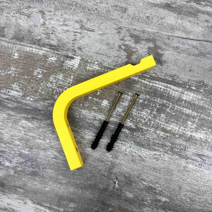 Bright Yellow Wall Mount Plant Holder | 6"x4" - Image 5