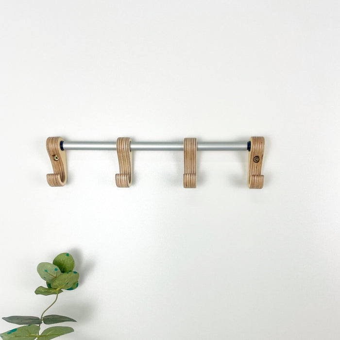 Coffee Tea Mug Hanging Rack for Wall | Plywood - Image 5
