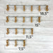 Coffee Tea Mug Hanging Rack for Wall | Plywood - Image 8