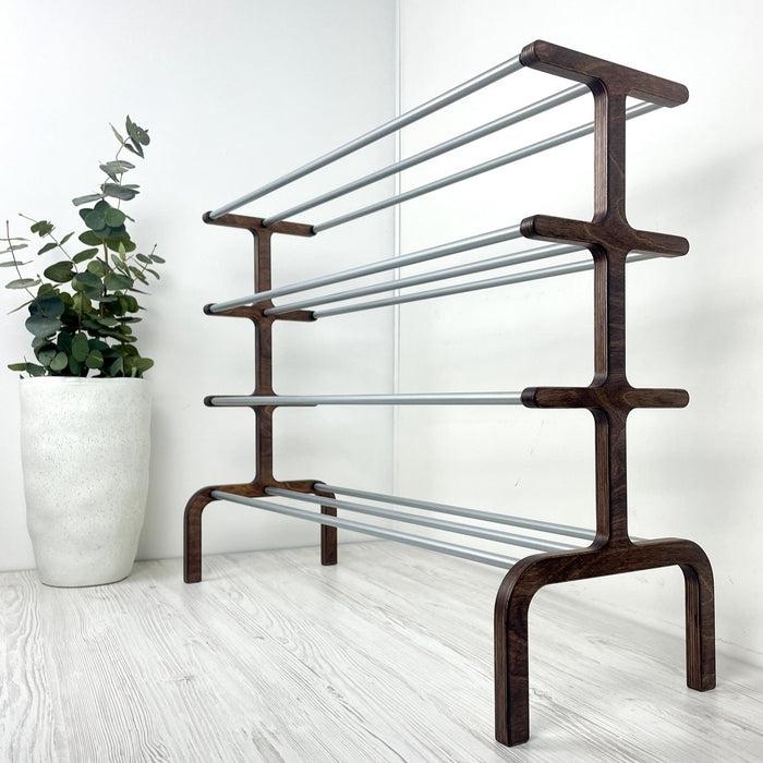 Compact 4 - Tier Shoe Stand for Entryway - Image 4