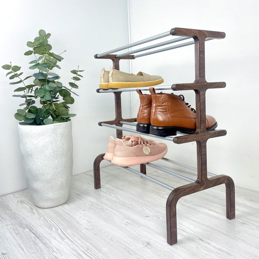 Compact 4 - Tier Shoe Stand for Entryway - Image 2