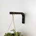 Engraved Plant Hanger Hook | Black 6"x4" - EvenWood