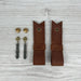 Hanging Curtain Rod Holder | Leather - Image 2