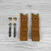 Hanging Curtain Rod Holder | Leather - Image 5