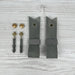 Hanging Curtain Rod Holder | Leather - Image 4
