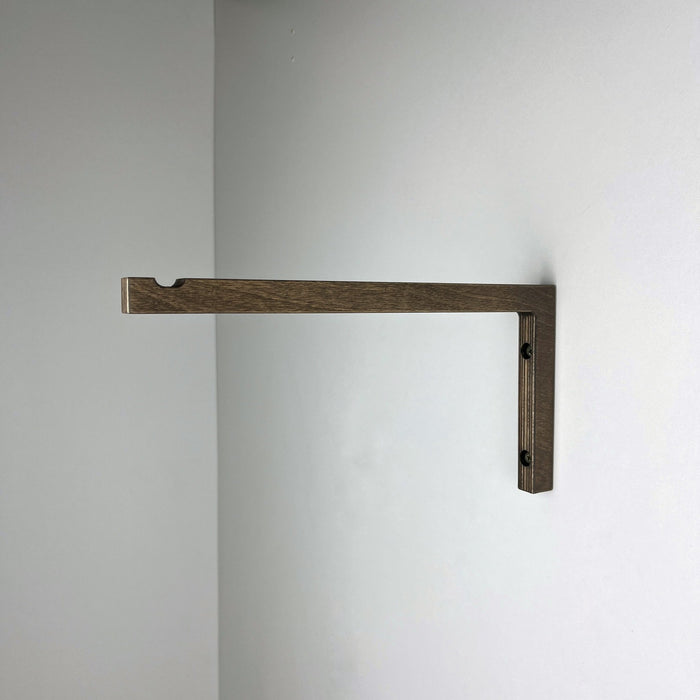 Long Wall Hook for Plants | Walnut Color - EvenWood