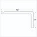 Long Wall Hook for Hanging Plants | White 10" 12" - Image 5