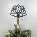 Lotus - Shaped Wall Hook for Hanging Flowers and Plants - EvenWood