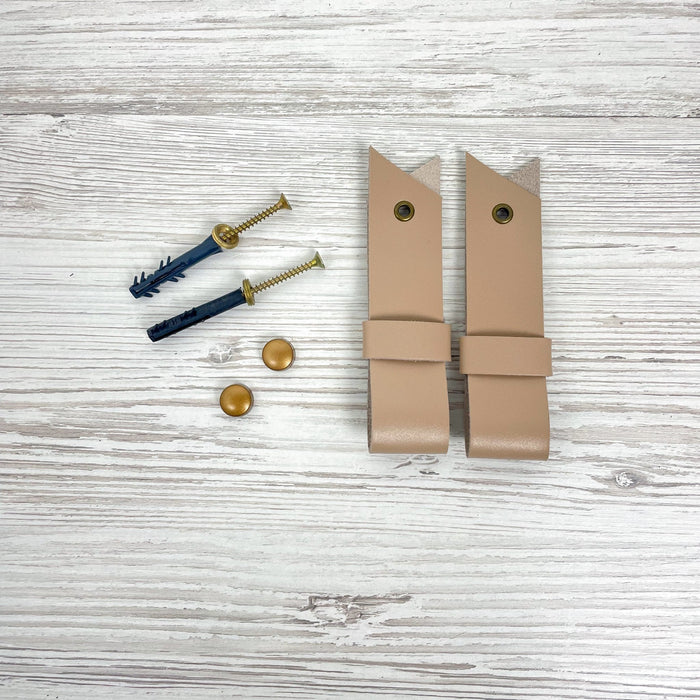 Minimal Leather Curtain Rod - Image 6