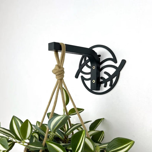 black hooks for hanging plants Botanical Plant Hanger Hook for Wall
