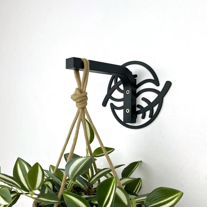 plant hanger black Botanical Plant Hanger Hook for Wall