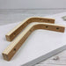 Natural Wall Brackets for Minimalist Shelves - EvenWood