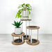 Organic Curve Plant Stand Trio | Modern Natural Aesthetic - Image 2