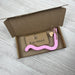 Pink Wavy Plant Hook for Indoor | 6"x4" - Image 5