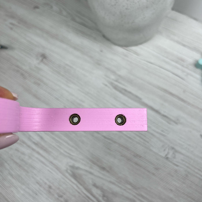 Pink Wavy Plant Hook for Indoor | 6"x4" - Image 4
