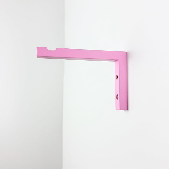 Pink Wooden Wall Bracket for Hanging Plants | 6"x4" - Image 3