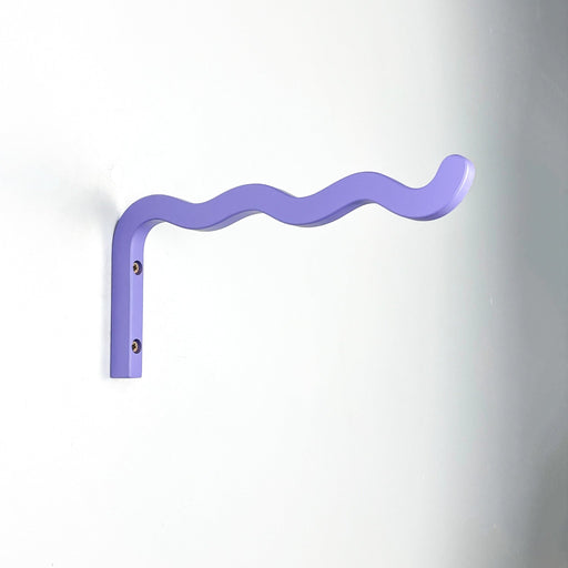 Purple Wooden Plant Pot Bracket, 12" x 6" - Image 2