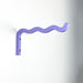 Purple Wooden Plant Pot Bracket, 12" x 6" - Image 2