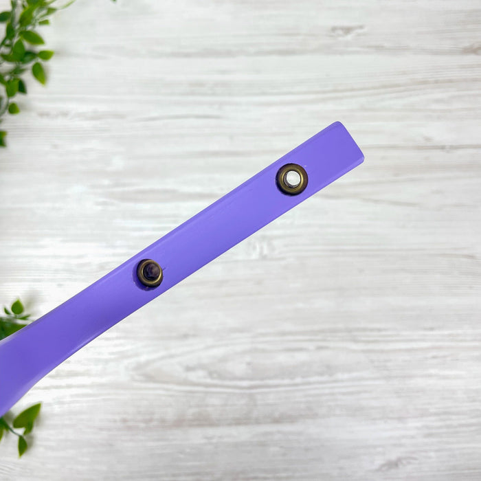 Purple Wooden Plant Pot Bracket, 12" x 6" - Image 4