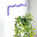 Purple Wooden Plant Pot Bracket, 12" x 6" - Image 1