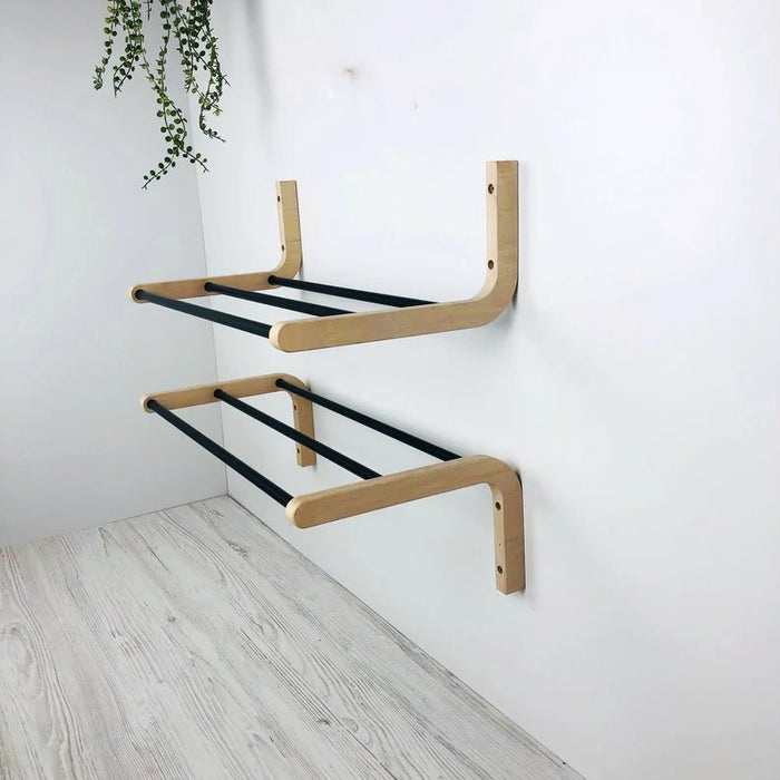 Single Tier Shoe Rack for Wall | Minimalist Shoes Storage