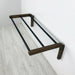 Single Tier Shoe Rack for Wall | Walnut - EvenWood