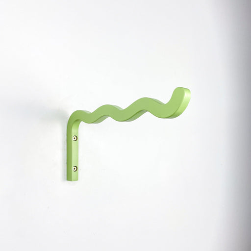 Stylish Green Wooden Wall Bracket, 12" x 6" - Image 2