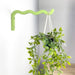 Stylish Green Wooden Wall Bracket, 12" x 6" - Image 1