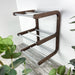 Stylish Natural Wood Wall - Mounted Shoe Rack for Entryway - Image 2