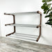 Stylish Natural Wood Wall - Mounted Shoe Rack for Entryway - Image 8