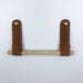 Tan Leather Wall Holder for Toilet Paper - EvenWood