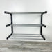 Three - Tier Wall - Mounted Shoe Rack: Black + Silver - Image 10
