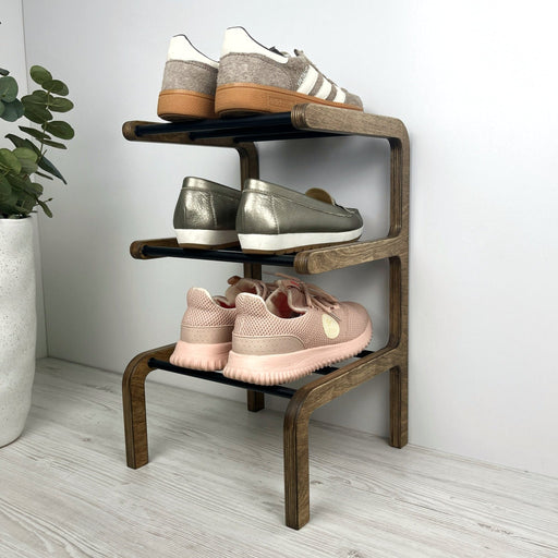 Vertical Entryway Organizer | Space - Saving Shoe Shelf - Image 1
