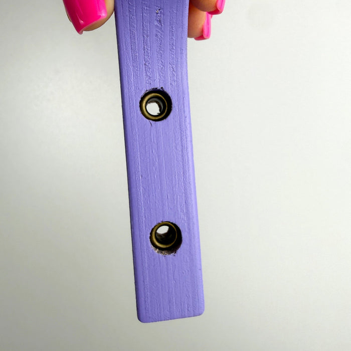 Vibrant Purple Plant Hanger for Wall | 6"x4" - Image 7