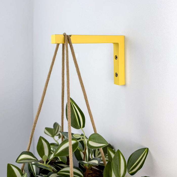 Wall Bracket for Plants | Yellow 6"x4" - Image 1