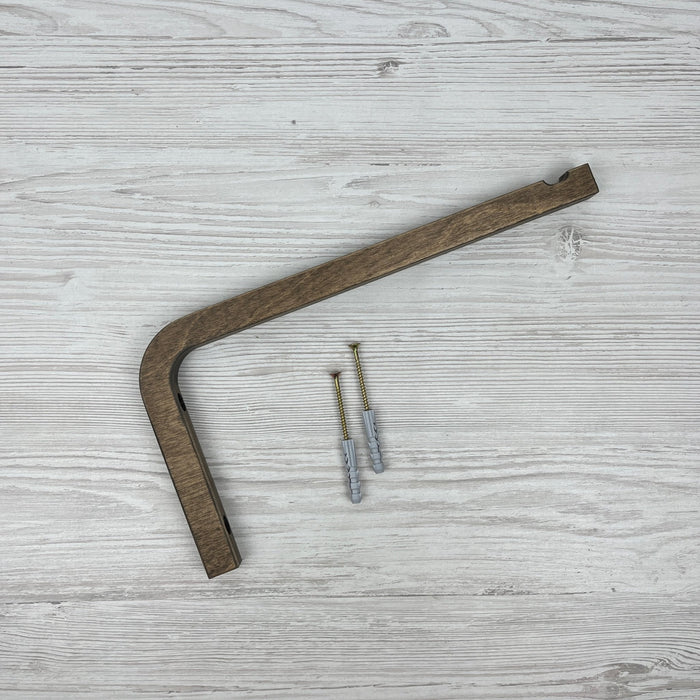 Wall Hook for Hanging Planters | Walnut Color - EvenWood