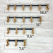 Wall Mount Coffee Hooks Hanger | Wood - Image 8