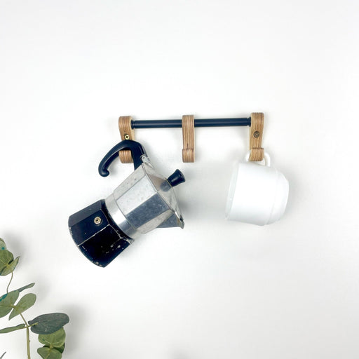 Wall Mount Coffee Hooks Hanger | Wood - Image 2