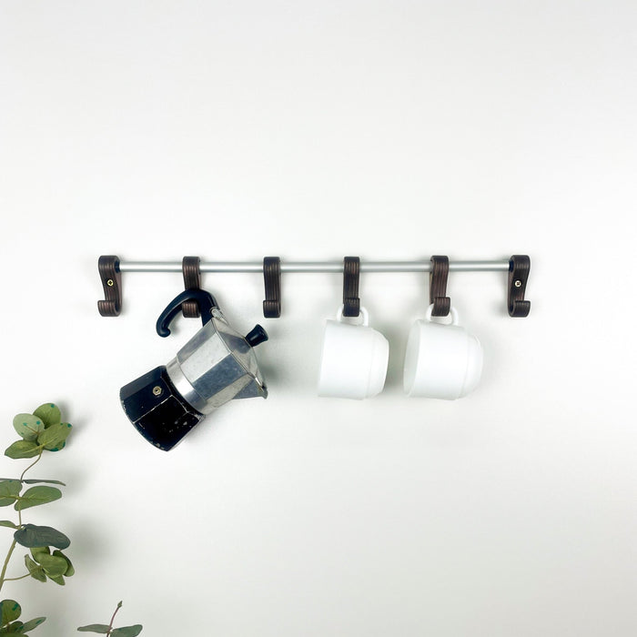 Wall - Mounted Mug & Cup Hanging Rack - Image 2