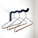 Wavy clothes hanger | Black | 12"x6" - Image 2