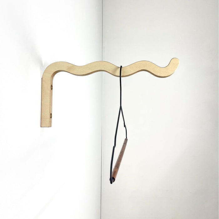 Wavy clothes hanger | Natural | 12"x6" - Image 4