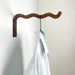 Wavy clothes hanger | Walnut | 12"x6" - Image 6