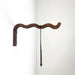 Wavy clothes hanger | Walnut | 12"x6" - Image 4