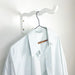 Wavy clothes hanger | White | 12"x6" - Image 1
